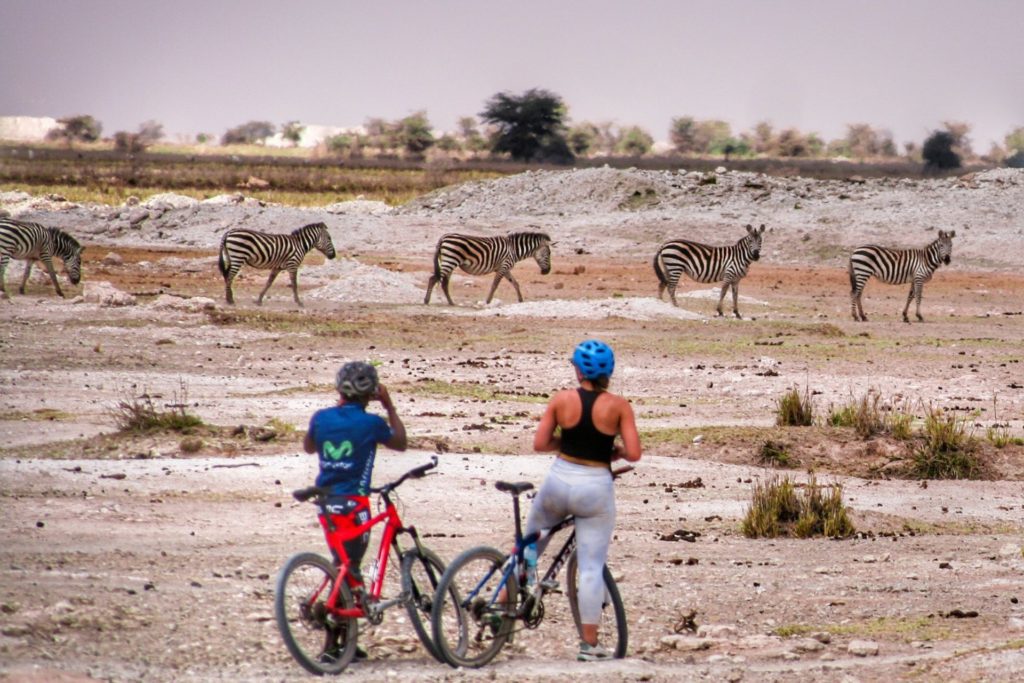 Cycling to Ngorongoro Crater